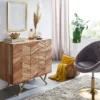 Sideboard 90 x 86 x 40 cm Braun