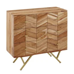 Sideboard 90 x 86 x 40 cm Braun