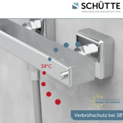 SIGNO Thermostat Duscharmatur Chrom