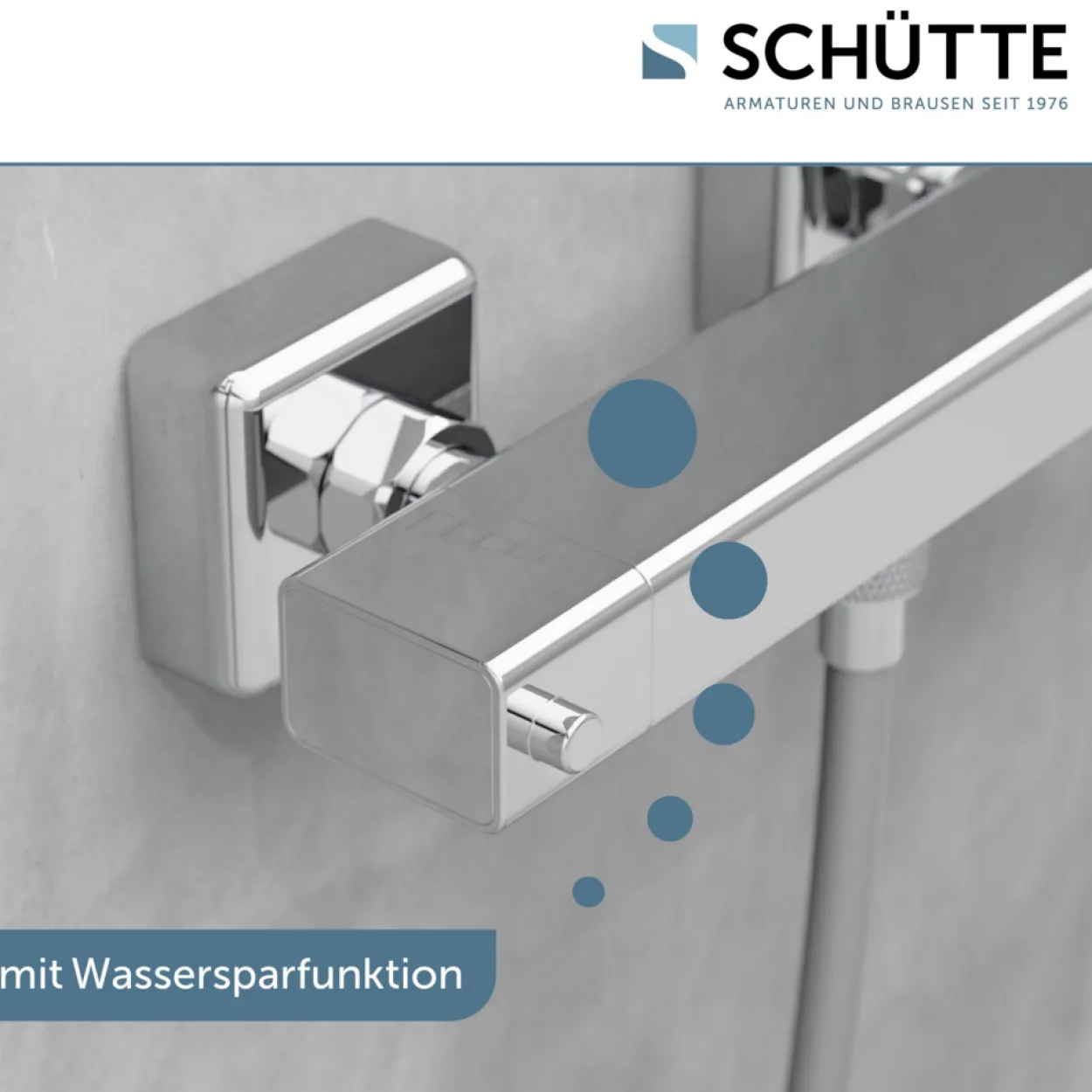 SIGNO Thermostat Duscharmatur Chrom