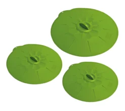 Silikondeckel 3er Set rund