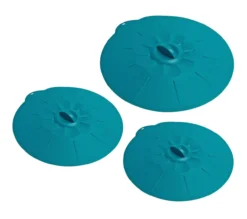 Silikondeckel 3er Set rund