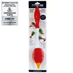 Silikon Flaschenbürste 35 cm, rot