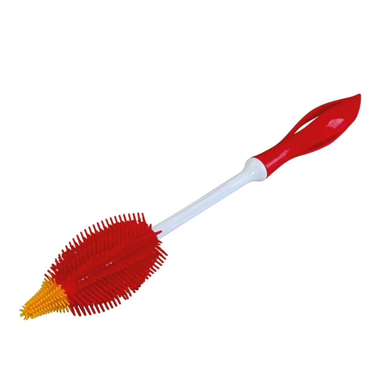 Silikon Flaschenbürste 35 cm, rot