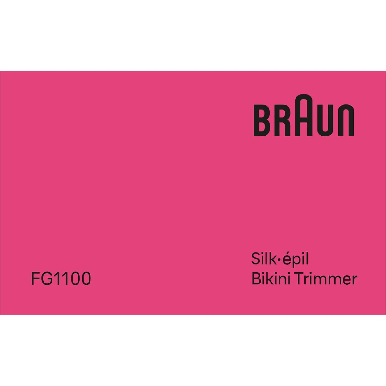 Silk-épil Bikini Styler FG1100