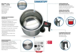 Simmertopf 16cm - 1,5L