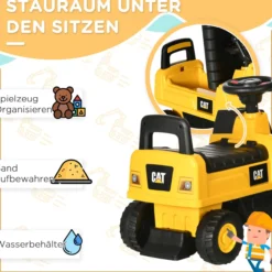 Sitzbagger, Rutscherfahrzeug mit Schaufel, Aufsitzbagger, Rutschauto