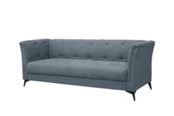 3-Sitzer Sofa aus Stoff, ca. 213 x 88 x 80 cm - Anthrazit