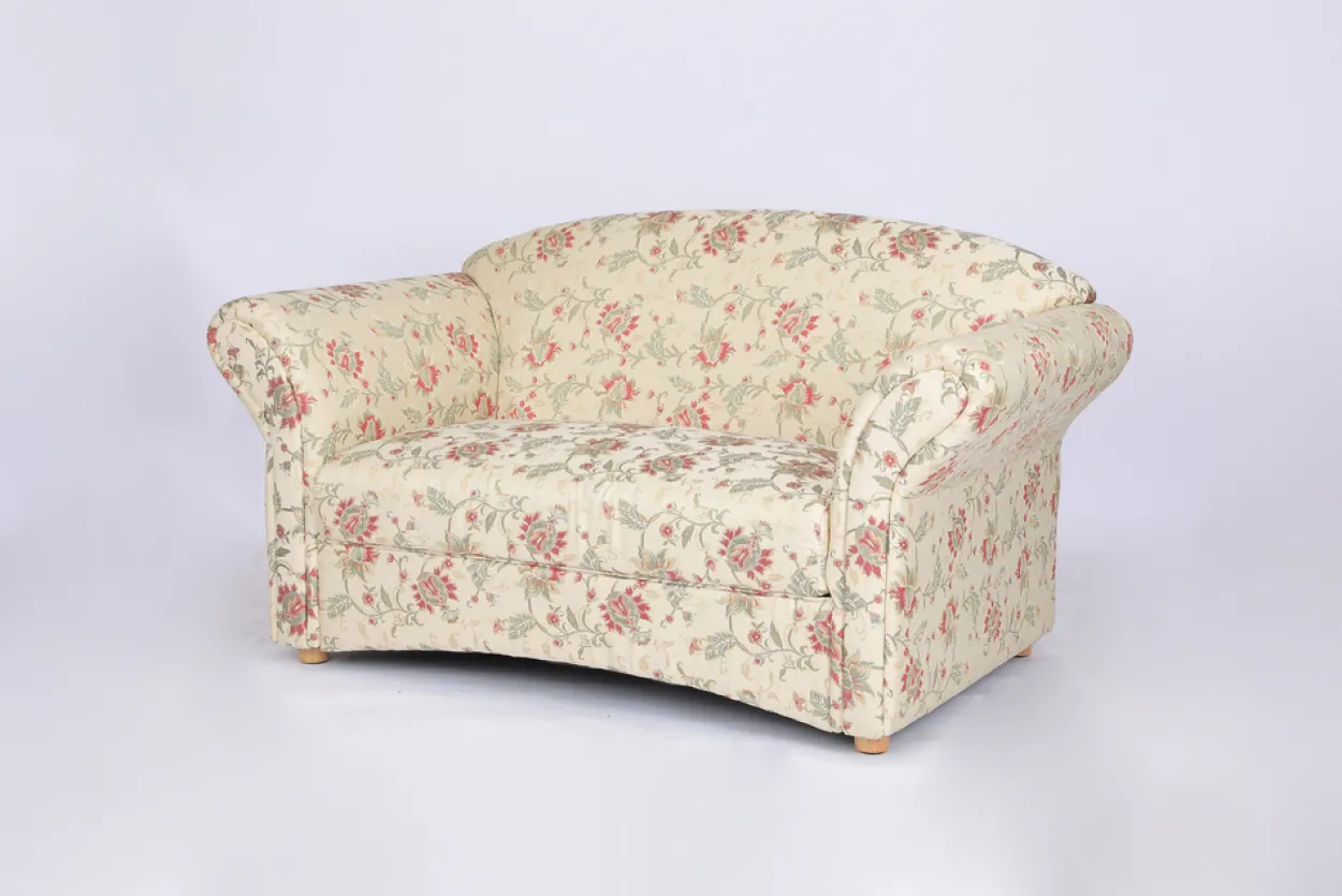 2-Sitzer Sofa Loretta, ca. 153 x 83 x 85 cm – Blumenmuster