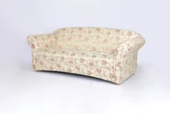 3-Sitzer Sofa Loretta, ca. 204 x 83 x 85 cm – Blumenmuster