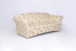 3-Sitzer Sofa Loretta, ca. 204 x 83 x 85 cm – Blumenmuster