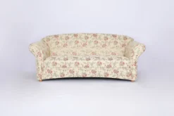 3-Sitzer Sofa Loretta, ca. 204 x 83 x 85 cm – Blumenmuster
