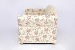 3-Sitzer Sofa Loretta, ca. 204 x 83 x 85 cm – Blumenmuster