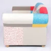 3-Sitzer Sofa Loretta, ca. 204 x 83 x 85 cm – Bunt