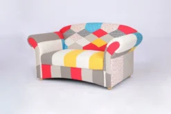 2-Sitzer Sofa Loretta, ca. 153 x 83 x 85 cm - Bunt