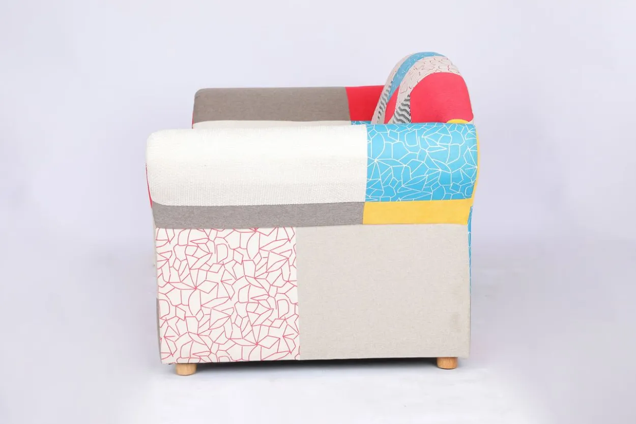 2-Sitzer Sofa Loretta, ca. 153 x 83 x 85 cm - Bunt