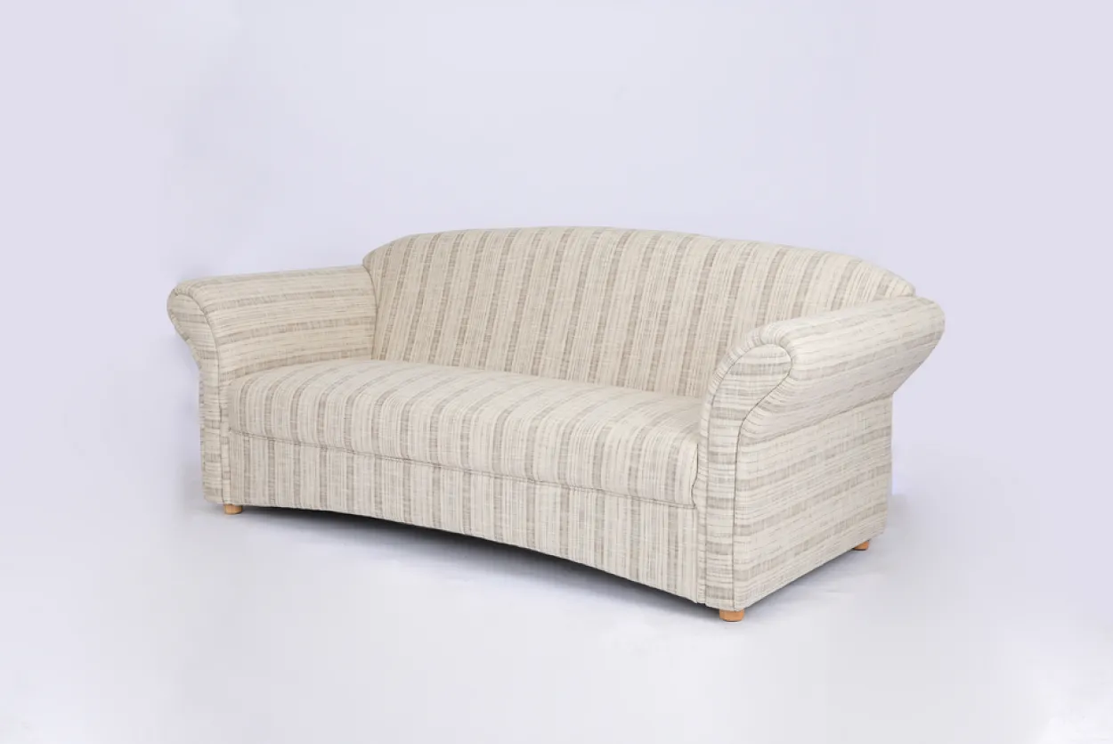 3-Sitzer Sofa Loretta, ca. 204 x 83 x 85 cm – Grau