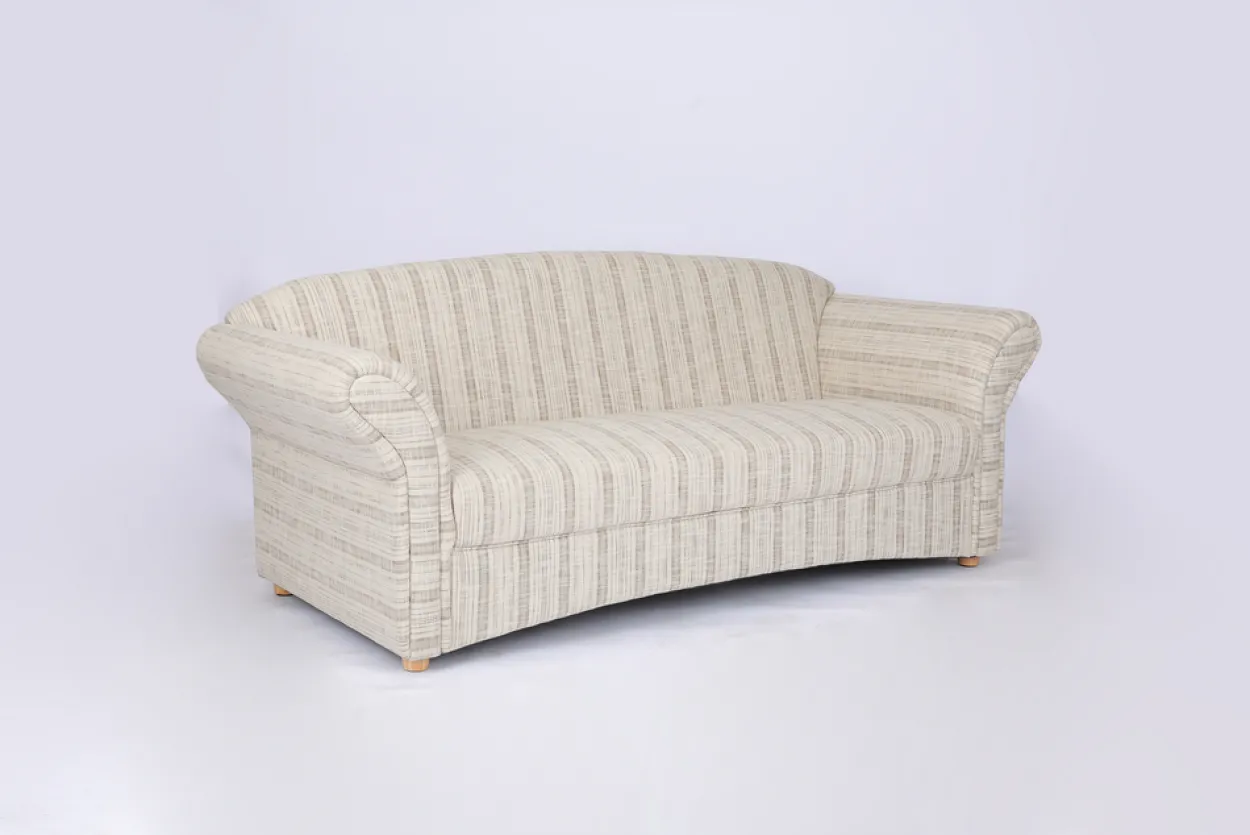3-Sitzer Sofa Loretta, ca. 204 x 83 x 85 cm – Grau