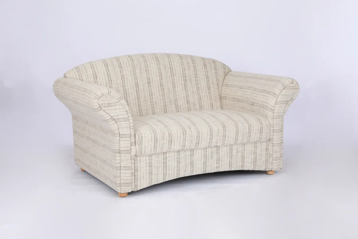 2-Sitzer Sofa Loretta, ca. 153 x 83 x 85 cm - Grau