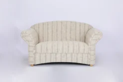 2-Sitzer Sofa Loretta, ca. 153 x 83 x 85 cm - Grau