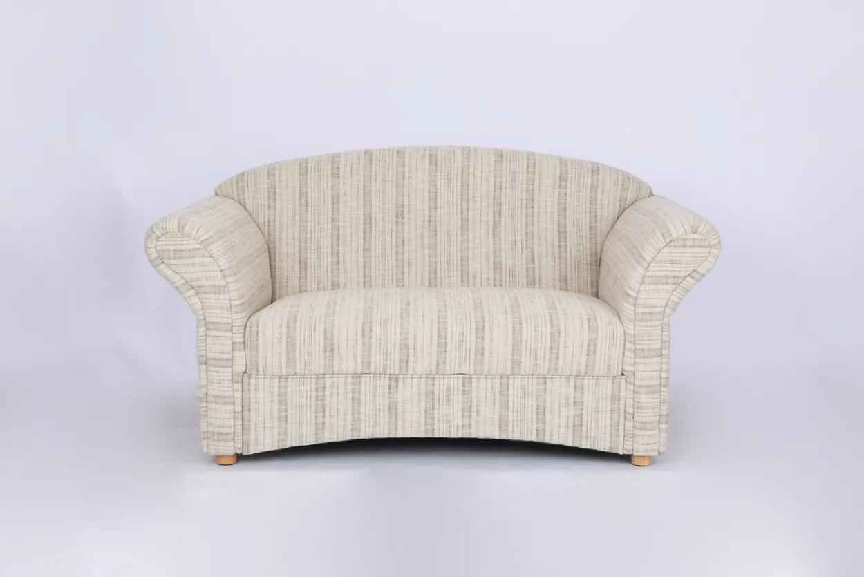 2-Sitzer Sofa Loretta, ca. 153 x 83 x 85 cm - Grau
