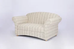 2-Sitzer Sofa Loretta, ca. 153 x 83 x 85 cm - Grau