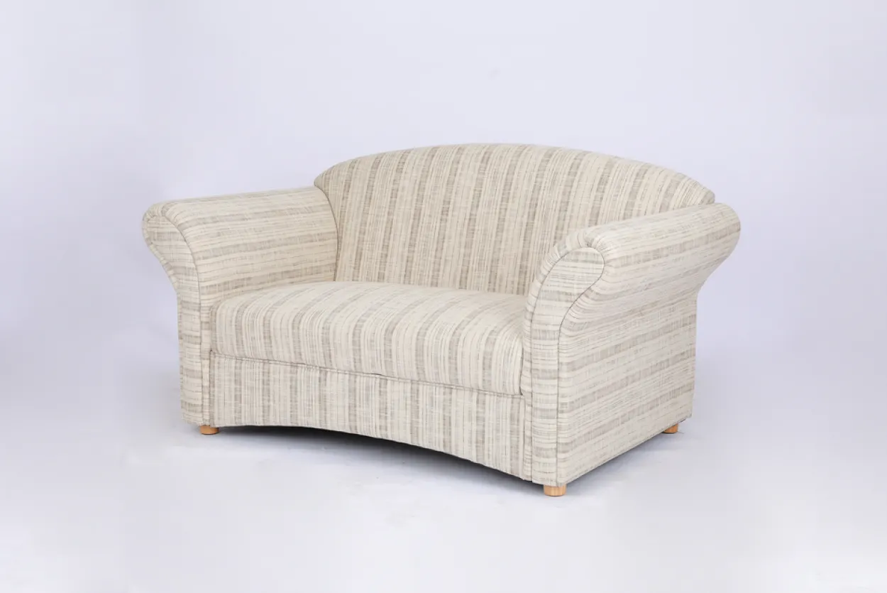 2-Sitzer Sofa Loretta, ca. 153 x 83 x 85 cm - Grau