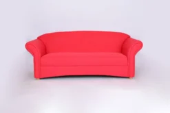 3-Sitzer Sofa Loretta, ca. 204 x 83 x 85 cm – Rosa