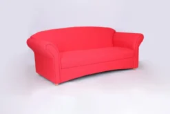 3-Sitzer Sofa Loretta, ca. 204 x 83 x 85 cm – Rosa