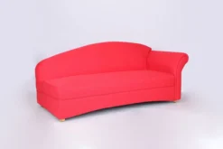 3-Sitzer Sofa Loretta mit rechter Armlehne, ca. 193 x 83 x 85 cm - Rosa