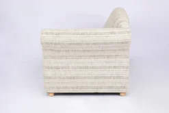3-Sitzer Sofa Loretta mit rechter Armlehne, ca. 193 x 83 x 85 cm – Grau