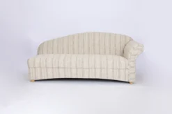 3-Sitzer Sofa Loretta mit rechter Armlehne, ca. 193 x 83 x 85 cm – Grau