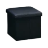 Sitzhocker, schwarz