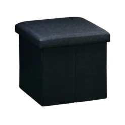 Sitzhocker, schwarz