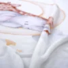Sleeping on the moon Microfaserflausch-Decke Größe 75x100 cm