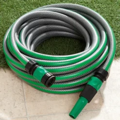 3/4" SlideTec Gartenschlauch 15 m in Amazonas-Grün