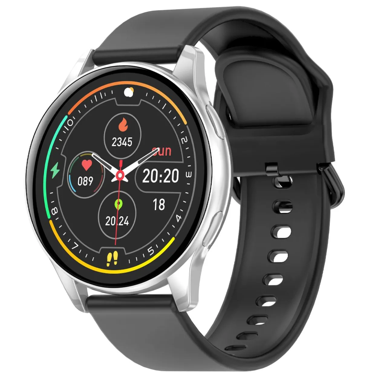 Smartwatch Altis, chrom