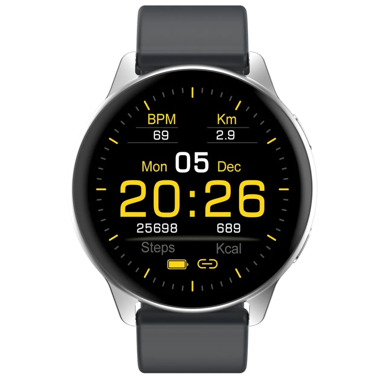 Smartwatch Altis, chrom