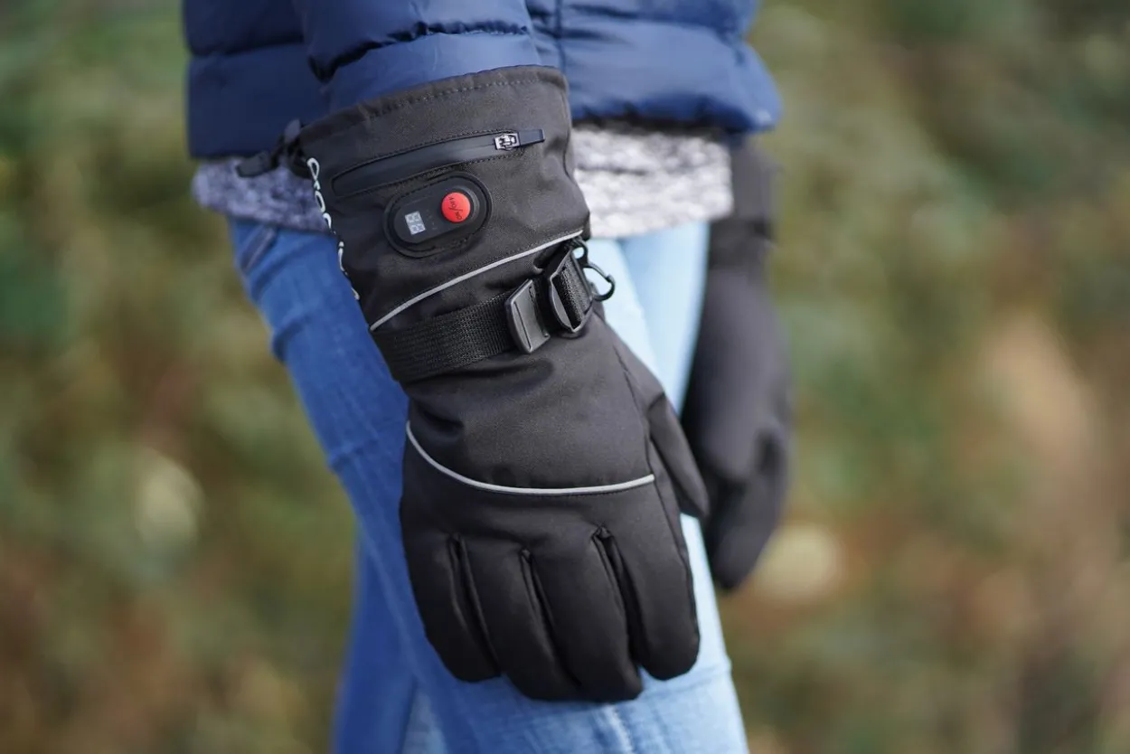 Smart Winterhandschuhe mit Heizfunktion, Größe L/XL