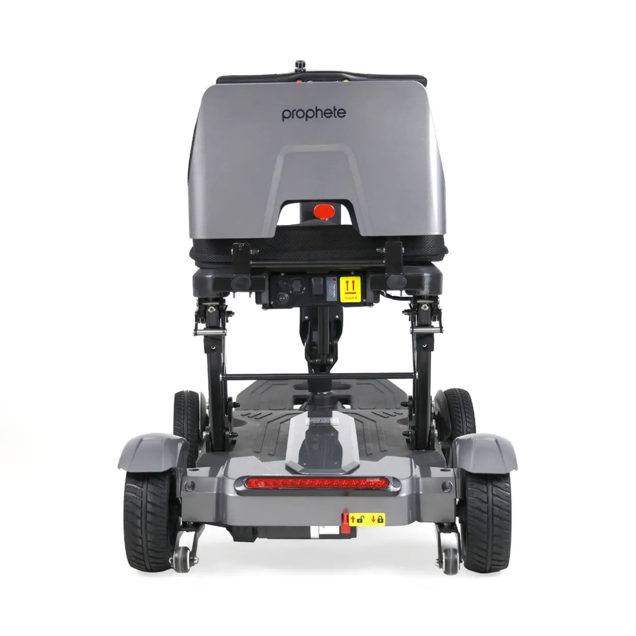 SM4 Kompakt Elektromobil Dunkelgrau/Schwarz