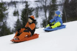 Snow Power Schlitten Black/Green