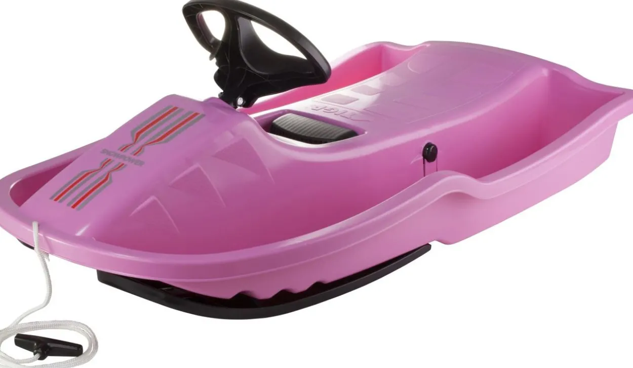 Snow Power Schlitten Pink