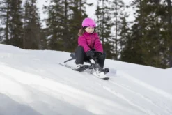 Snow Racer Iconic Lenkschlitten Grey