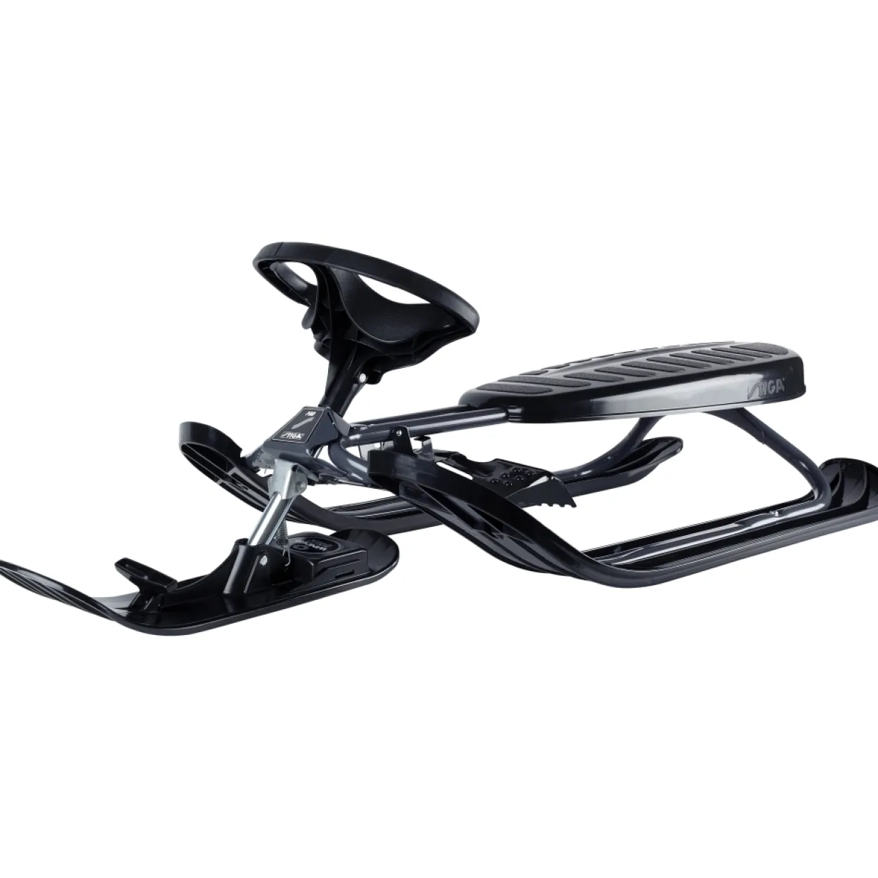 Snow Racer Lenkschlitten Graphite Grey