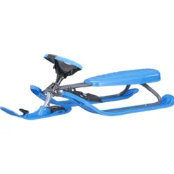 Snow Racer Lenkschlitten Graphite Blue