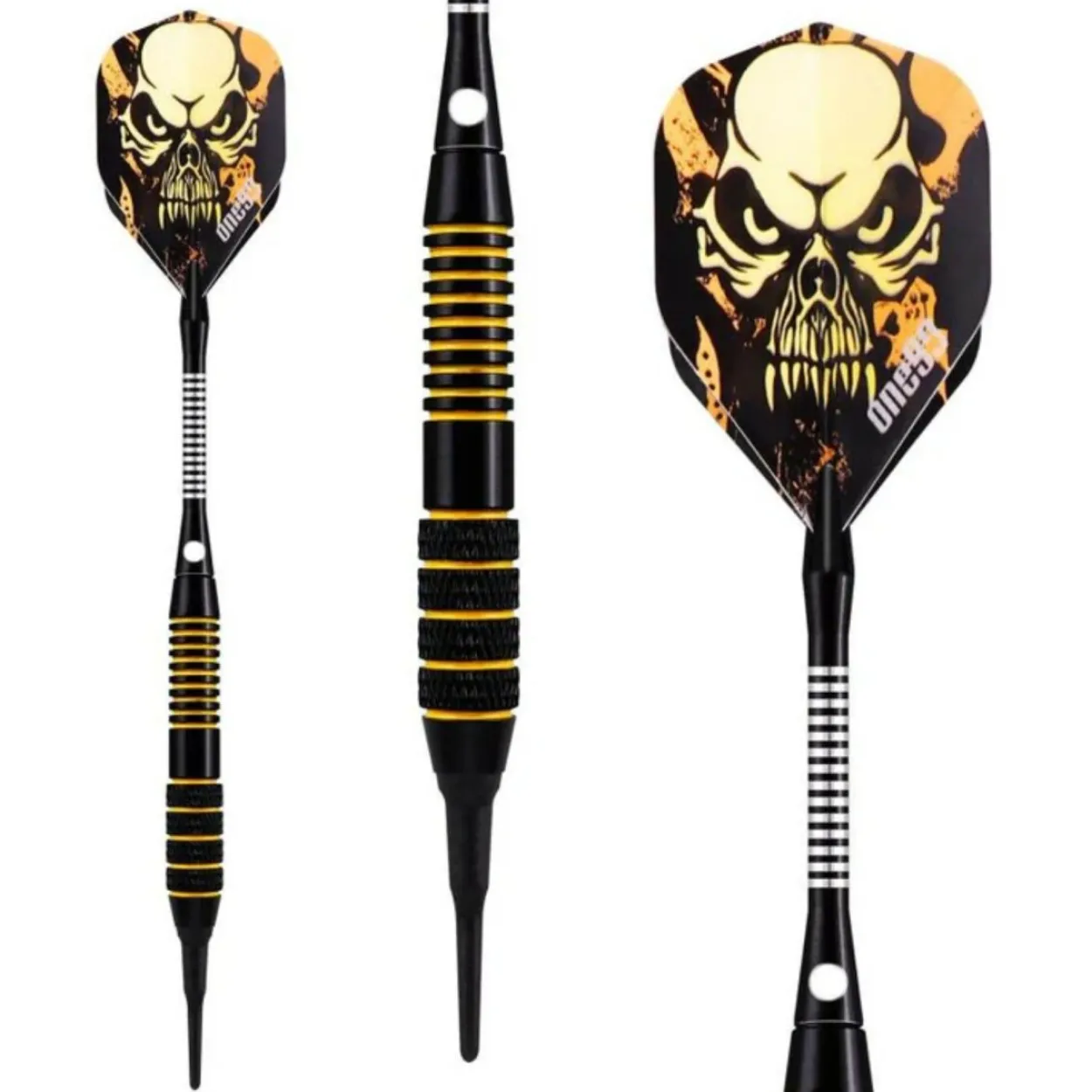 Soft Tip Darts Set mit Accessories/ 12 Pack langlebige Kunststoffspitzen