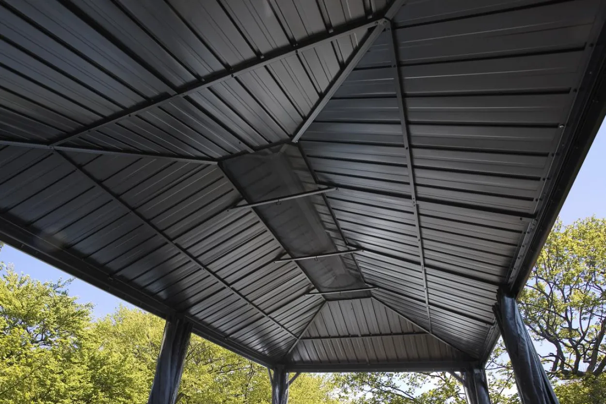 Sojag Aluminium Pavillon Messina 12x20 anthrazit
