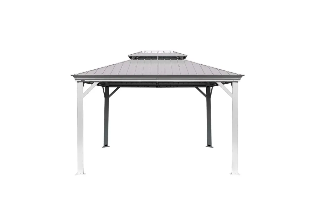 Sojag Aluminium Pavillon Messina 12x16 champagner
