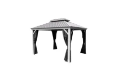 Sojag Aluminium Pavillon Messina 12x16 champagner