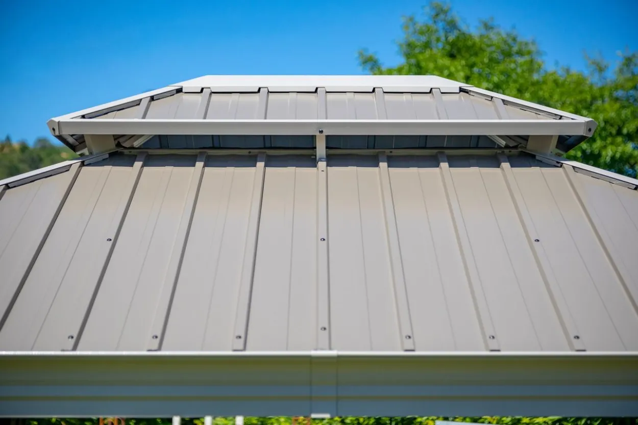Sojag Aluminium Pavillon Messina 12x16 champagner